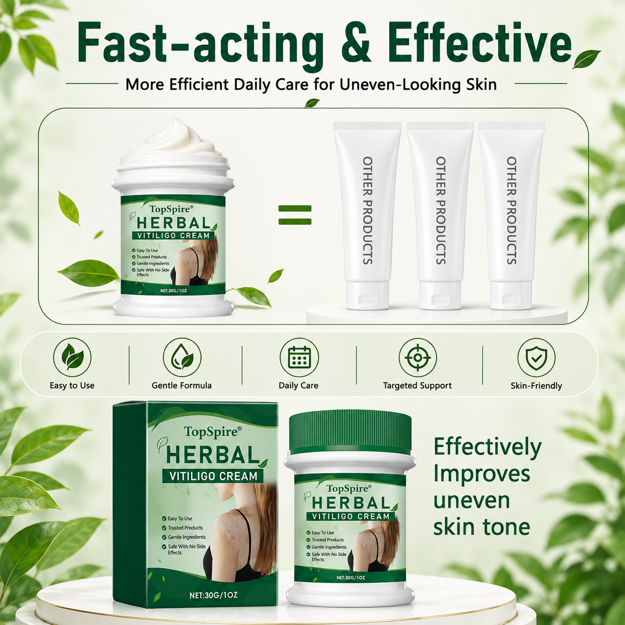 TopSpire® Herbal Vitiligo Cream