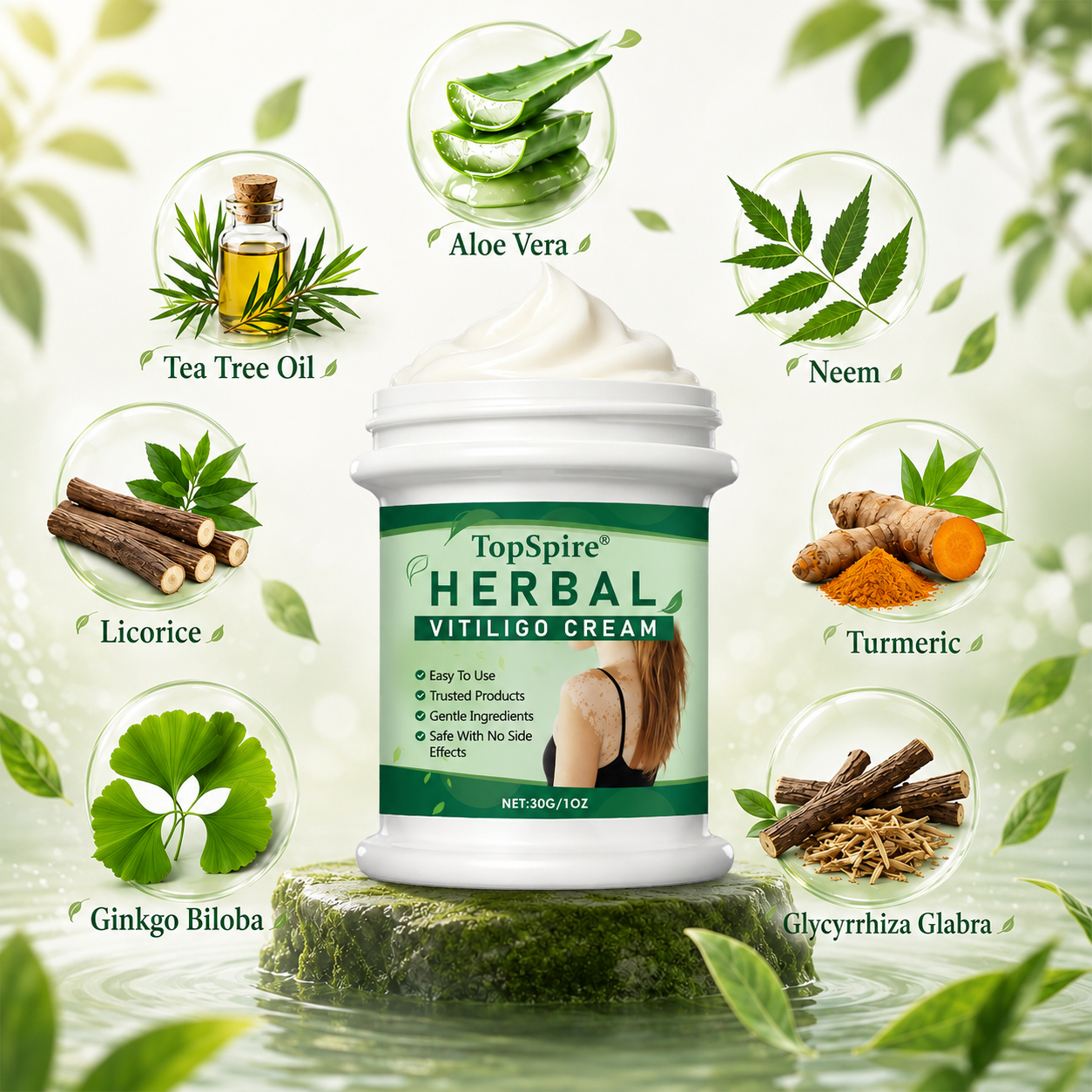 TopSpire® Herbal Vitiligo Cream